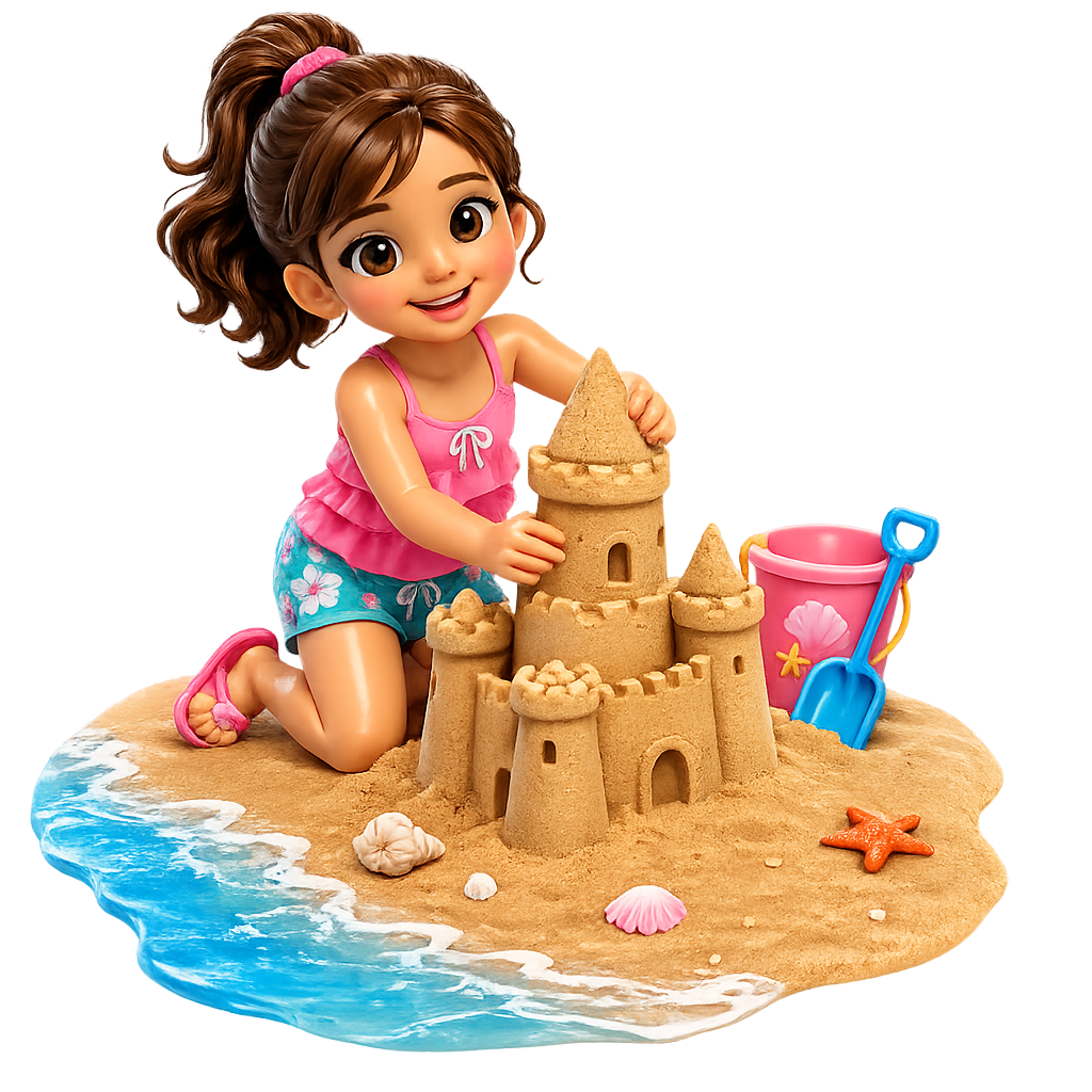build a sandcastle