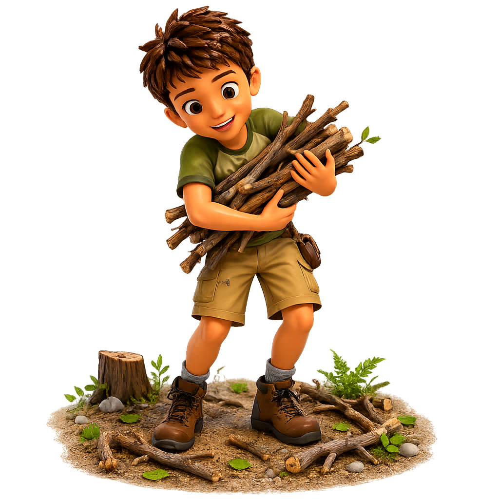 collect firewood