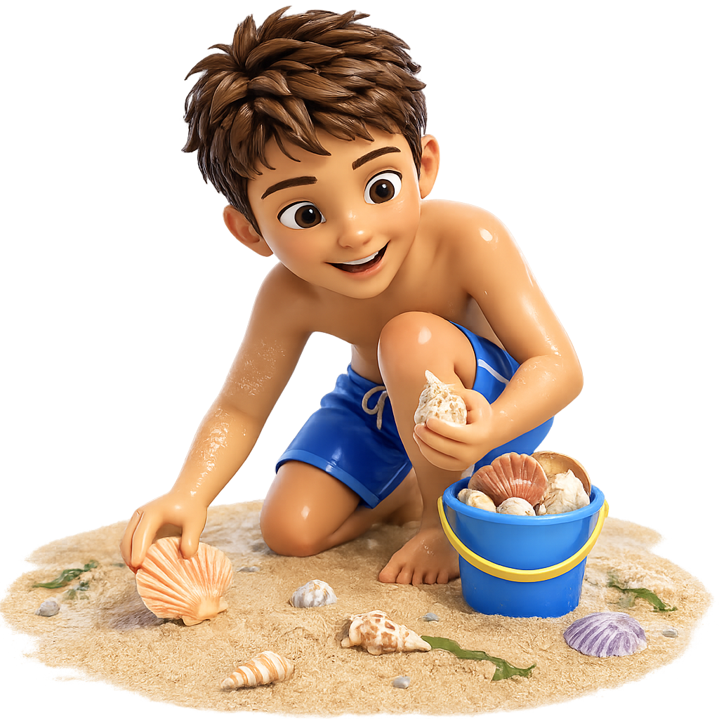 collect shells