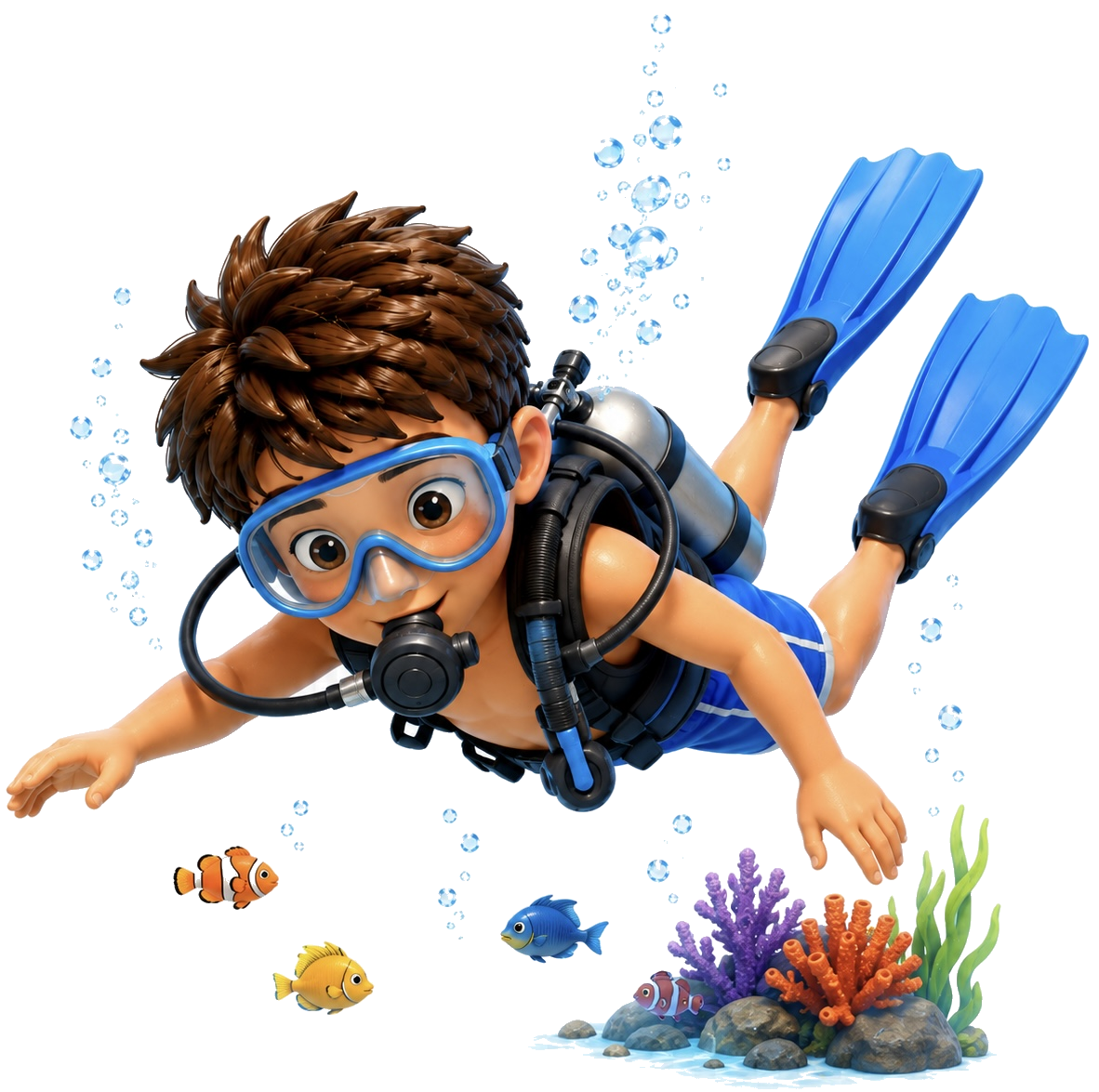 go scuba diving
