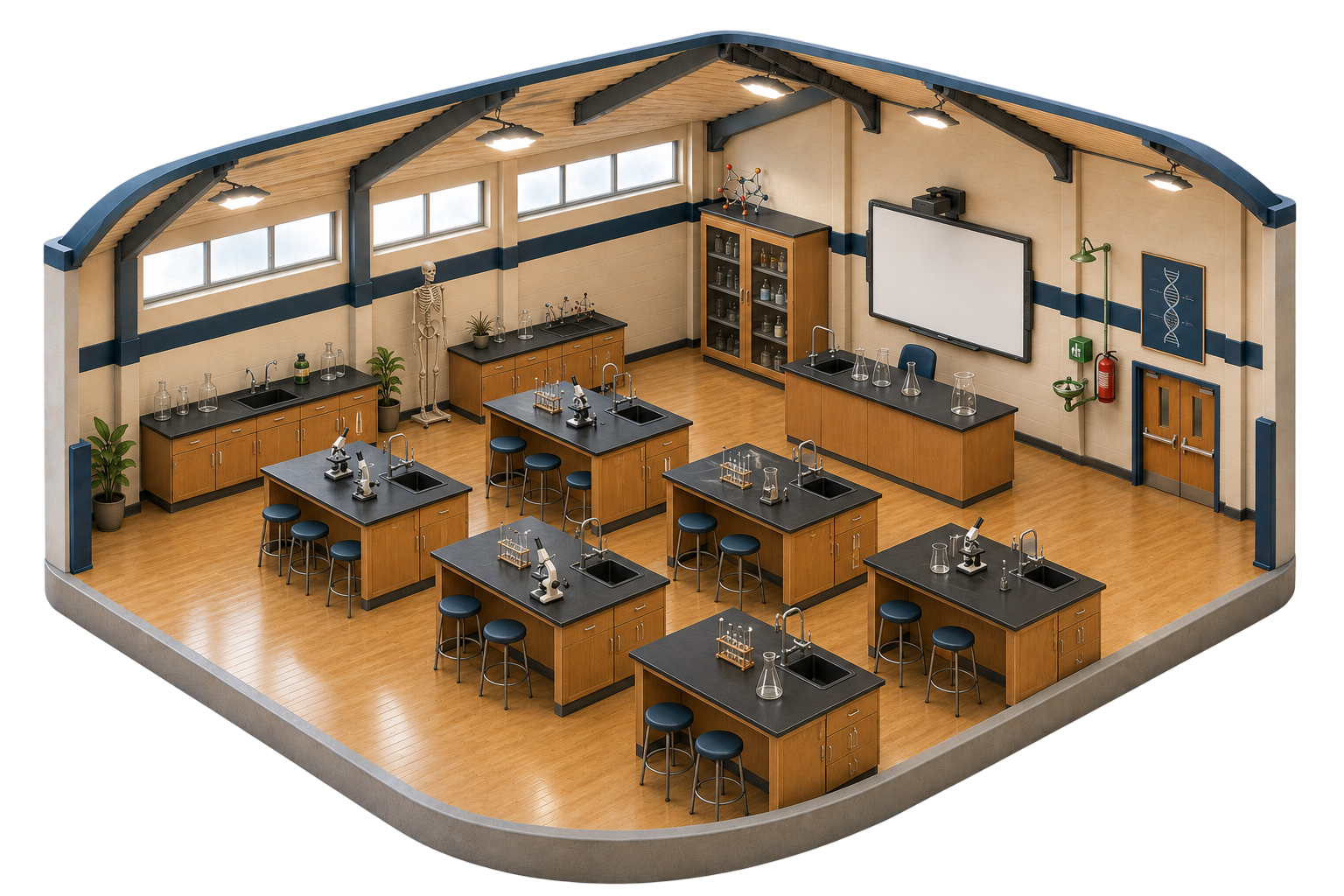 science lab
