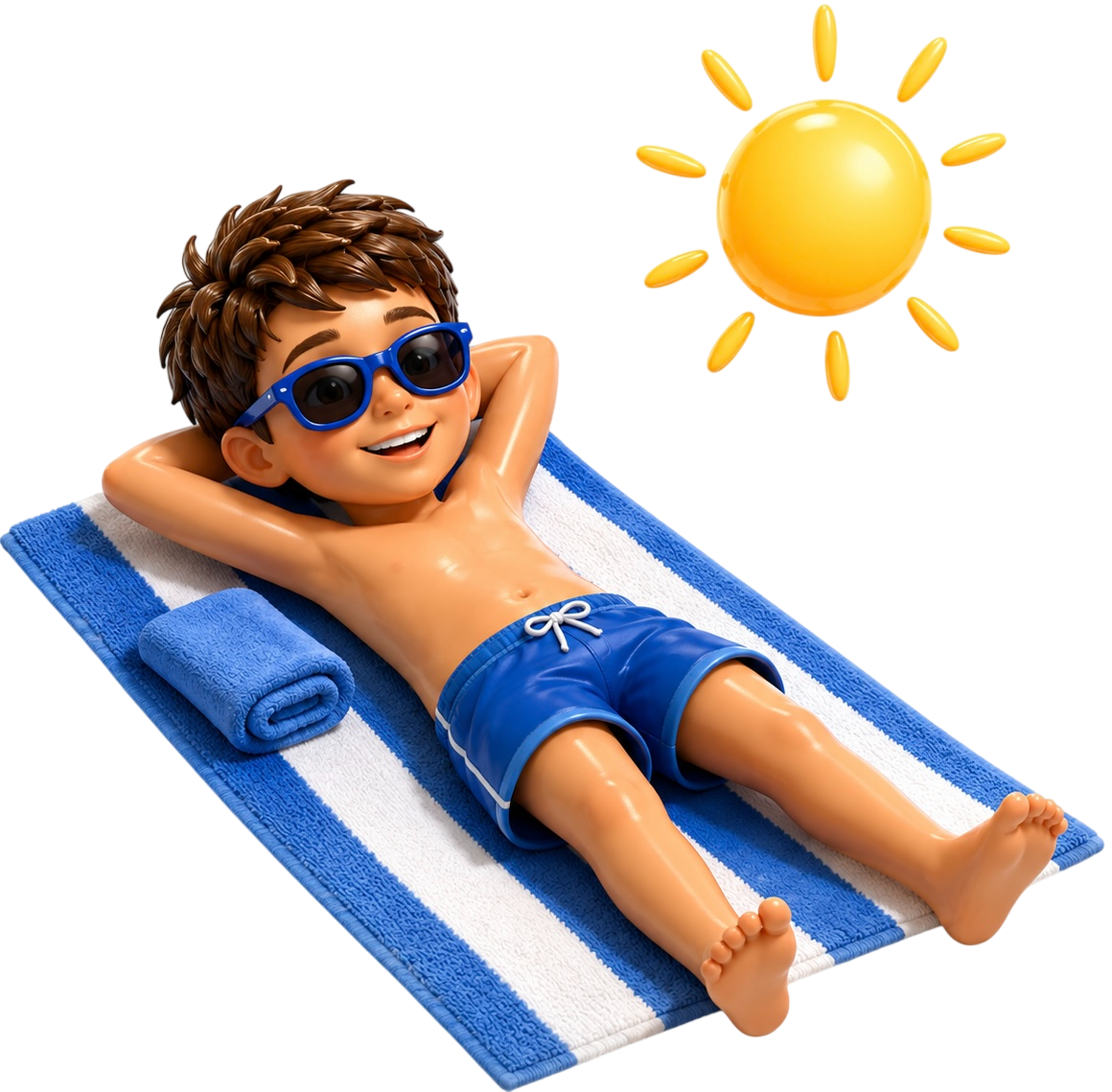 sunbathe